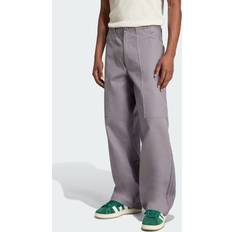 Kangas - Mies Housut Premium Essentials Twill Cargo Pants - Trace Grey