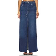 Blue - Denim Skirts Mother Women's The Bombshell Maxi Skirt Blue Cannonball