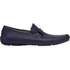 Scarpe basse Ferragamo Men Driver with Gancini ornament Blue