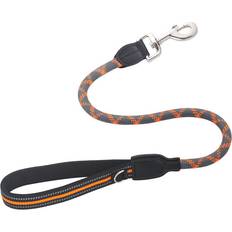 Pets Maxpower 80cm Short Dog Lead Nylon Reflective Round Rope