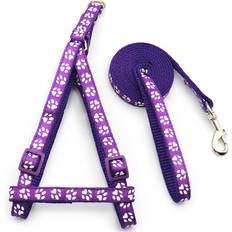 Pets Maxpower 24 Sets Adjustable Pet Dog Harness Set 1.0 cm - Purple