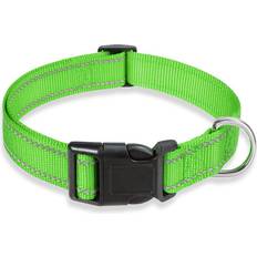 Pets Maxpower Reflective Dog Collar Strap L 2 x 40-60 cm - Green