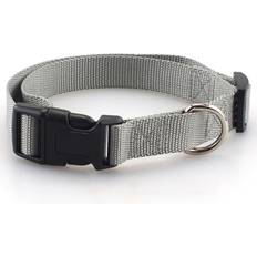 Pets Maxpower Classic Solid Pet Dog Collar L 2.5 cm - Gray