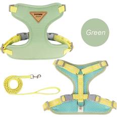 Pets Maxpower M-Suit 7-10kg Dog Harness and Leash Set - Green