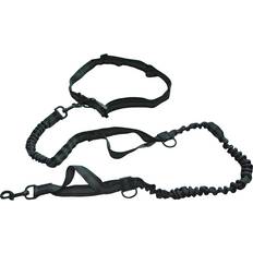 Pets Maxpower Retractable Hands Free Dog Leash - Black