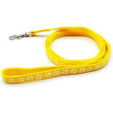 Pets Maxpower Adjustable Dog Cat Leash 1.0 cm x 1.2 m - Yellow