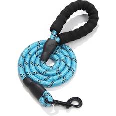 Pets Maxpower Reflective Durable Large Dog Leash 1.5 m (5 ft) - Light Blue