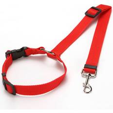 Pets Maxpower Pet Nylon Leash Double Hook - Red