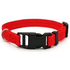 Pets Maxpower Nylon Webbing Dog Collar S - Red