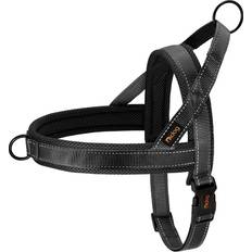 Pets Maxpower Mesh Nylon Dog Harness M - Black