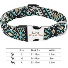 Pets Maxpower Adjustable Nylon Dog Collar S 019 - Black