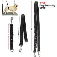 Pets Maxpower Pet Grooming Strap Set - Black