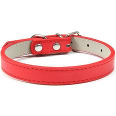 Pets Maxpower Adjustable Colorful Pet Collars 1.5S - Red