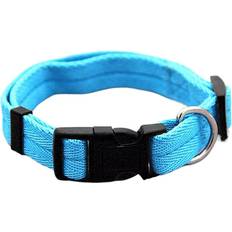 Pets Maxpower Nylon Webbing Dog Collar S - Blue