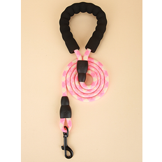 Pets Maxpower Pink Round Rope Pet Cat and Dog Leash Harness (S, Pink)