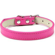 Pets Maxpower Adjustable Colorful Pet Collars 1.3M - Rose Red