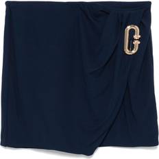 Casablanca Skirts Casablanca draped mini skirt women Elastane/Viscose Blue