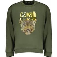 Fleece Sweatshirt Hoodies - Grön