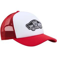 Vans Damen Caps Vans Classic Patch Trucker Curved Bill Cap Rot Mann