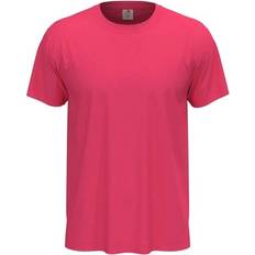 Rosa - Unisex T-skjorter Stedman Classic Men T-shirt - Roze Katoen