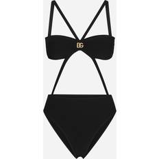 Dolce & Gabbana Black Swimsuits Dolce & Gabbana One-piece swimsuit