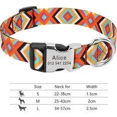 Pets Maxpower Adjustable Nylon Dog Collar M - 147 Orange