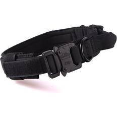 Pets Maxpower Tactical Dog Leash Collars L Black