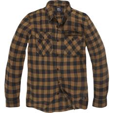 Gula Skjortor Vintage Industries Flanellskjorta Herr - Yellow Check