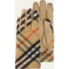 Burberry Handschoenen en Wanten Burberry Check Wool Gloves Sand