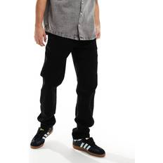 FARAH Herr Byxor & Shorts FARAH Norwood Svarta chinos manchester och regular fit-Svart/a
