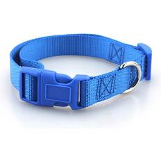 Maxpower Classic Solid Pet Dog Collar L 2.5 cm - Blue