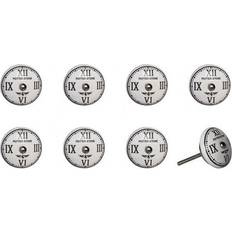 Building Materials ProPation Vintage Hand Painted Ceramic Knob Set Pack of 8