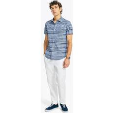 Nautica Men Shirts Nautica Mens Printed Short-Sleeve Shirt
