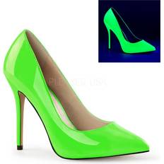 Demonia Cult Womens Pumps Kera 08 Blk Vegan Leather - NEW