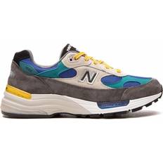 New Balance Turquoise Trainers New Balance 992 "Grey/Blue/Teal/Yellow" low-top sneakers unisex Suede/Rubber/Fabric/Fabric