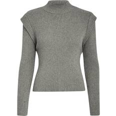 Minus Sweatere Minus Avaline knit pullover Gunmetal melange