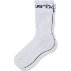 Carhartt WIP Underwear Carhartt WIP Logo Socks - Ash Heather/Duck Blue
