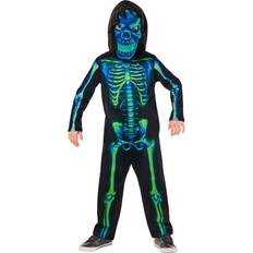 Rubies Neon Green Skeleton Mask