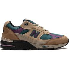 New Balance Turquoise Trainers New Balance 991 "Palace Teal" sneakers women Calf Leather/Rubber/Fabric/Mesh Neutrals