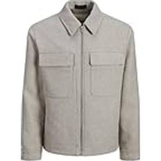 Jack & Jones JPRBLURUSSEL ullblandningsjacka SN jacka, havregryn, XXL, Havregryn