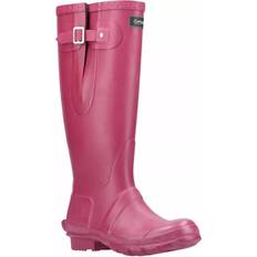 Red - Unisex Wellingtons Cotswold windsor berry unisex rubber waterproof wellington boot