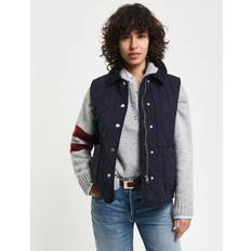 Gant Women Vests Gant Steppweste Mit Corddetails -