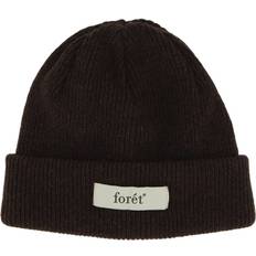 forét Relax Rib Beanie Cold Brown, Male, Tøj, Tilbehør