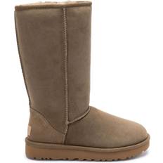 Women - Wool High Boots UGG Classic Tall II - Brown