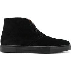 Emporio Armani Boots Emporio Armani suede boots men Calf Leather/Rubber/Calf Suede/Polyester Black