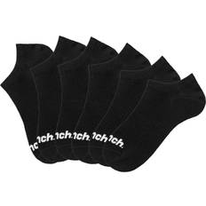 Bench Tøj Bench Socken Schwarz Unifarben 35-38