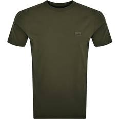 C.P. Company Hombre Camisetas C.P. Company C.P. Company Men's Logo Patch T-Shirt Ivy Green