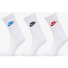 Nike Strømper på tilbud Nike Sportswear Everyday Essential Crew Socks 3-Pack - White