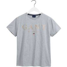 Gant T-shirt Banner Shield Graphic - Gris