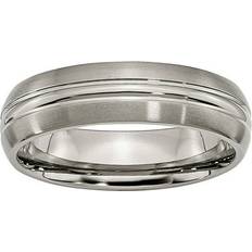 Chisel TB202-11.5 mm Titanium Grooved Brushed & Polished Band